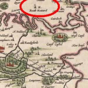 Bothkennar, Blaeu Map